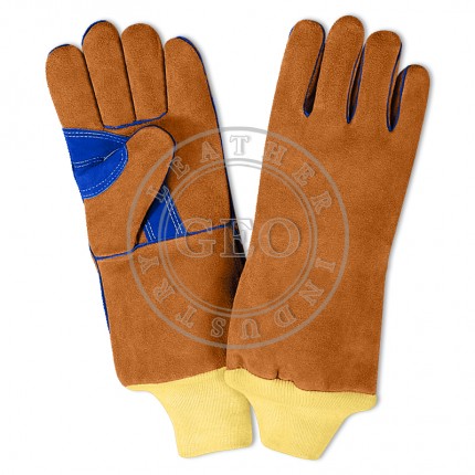 Heat-resistant Industrial Safety Tig Gloves / Long Welding Gloves / Leather Working Gloves